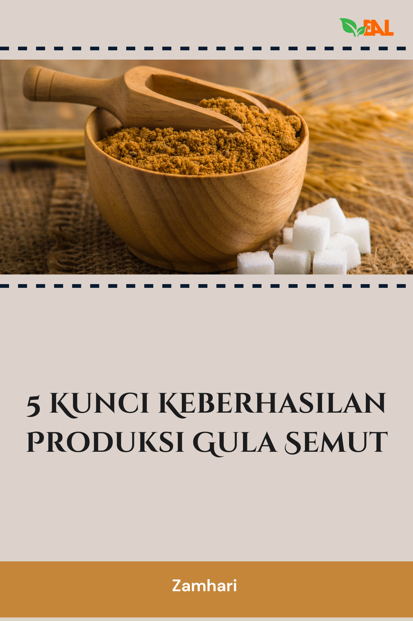 5 Kunci Keberhasilan Produksi Gula Semut