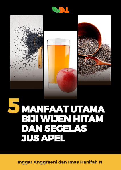 5 Manfaat Utama Biji Wijen Hitam dan Segelas Jus Apel