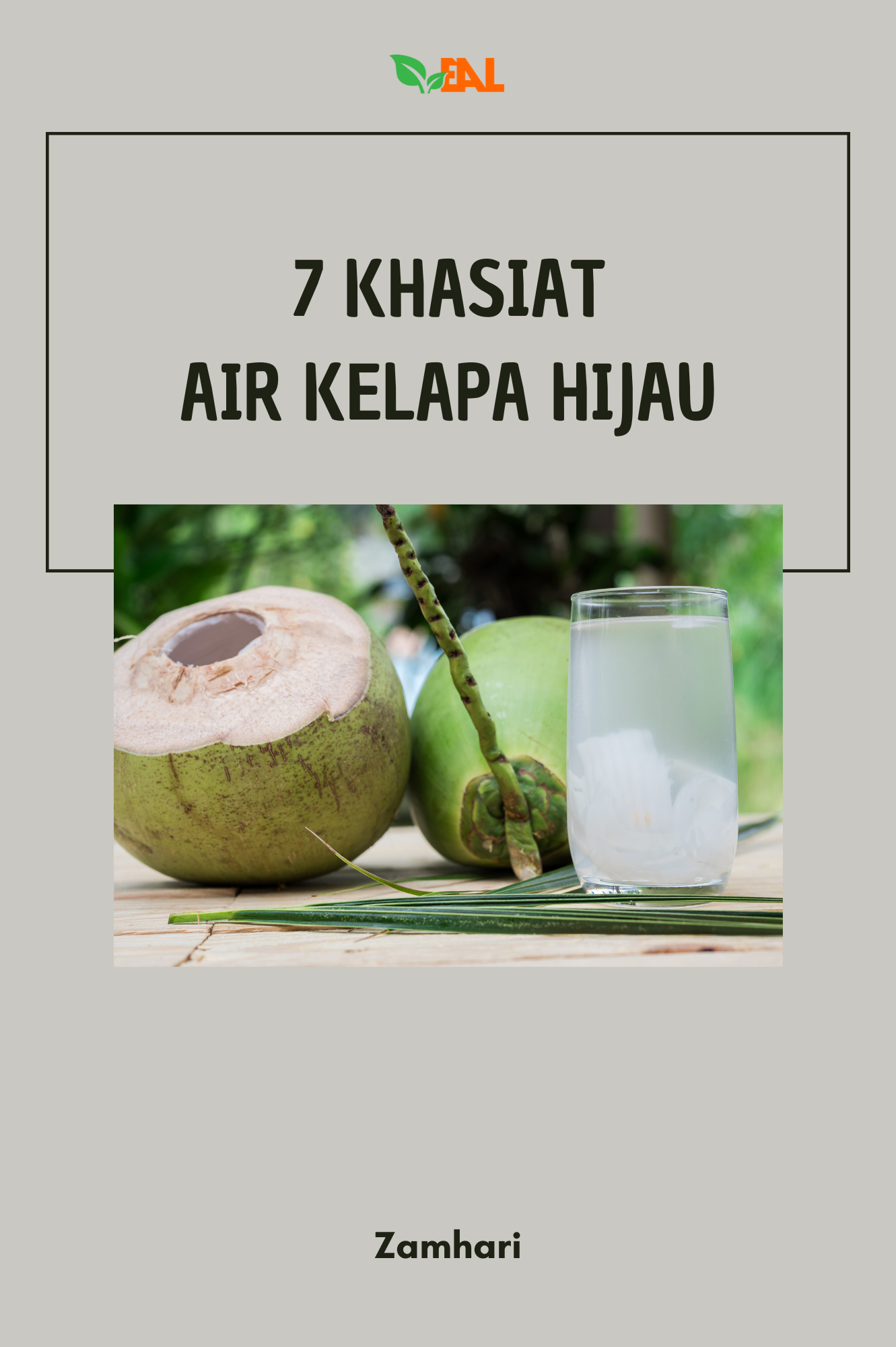 7 Khasiat Air Kelapa Hijau