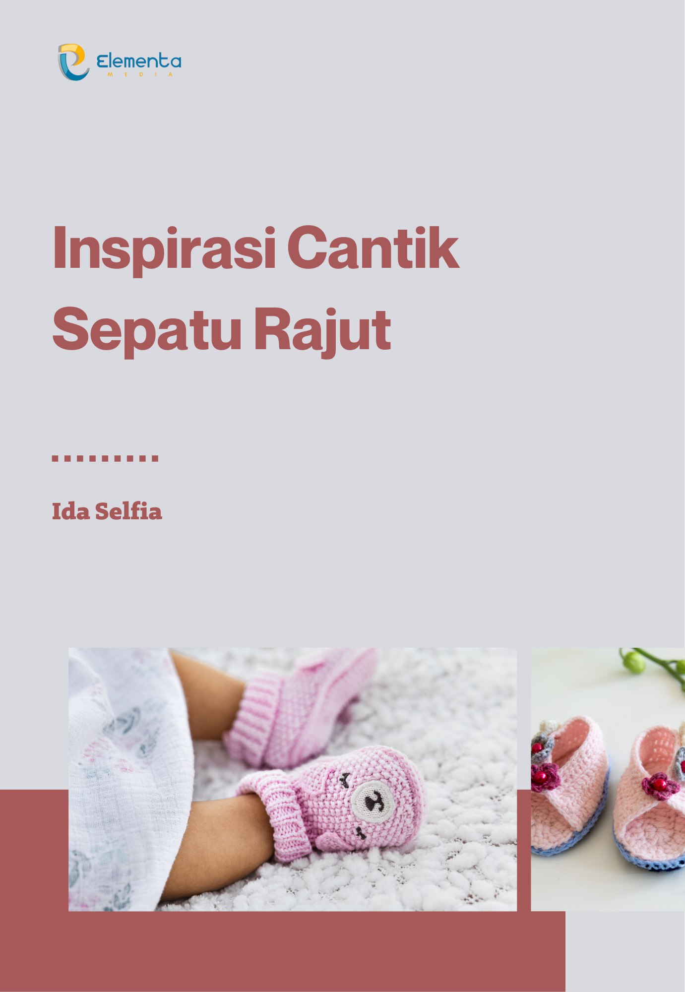 Inpsirasi cantik sepatu rajut